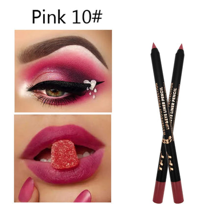 Long lasting Lipliner Pencil 15 Colors