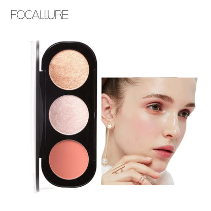 FOCALLURE Pigment Blush Peach Palette