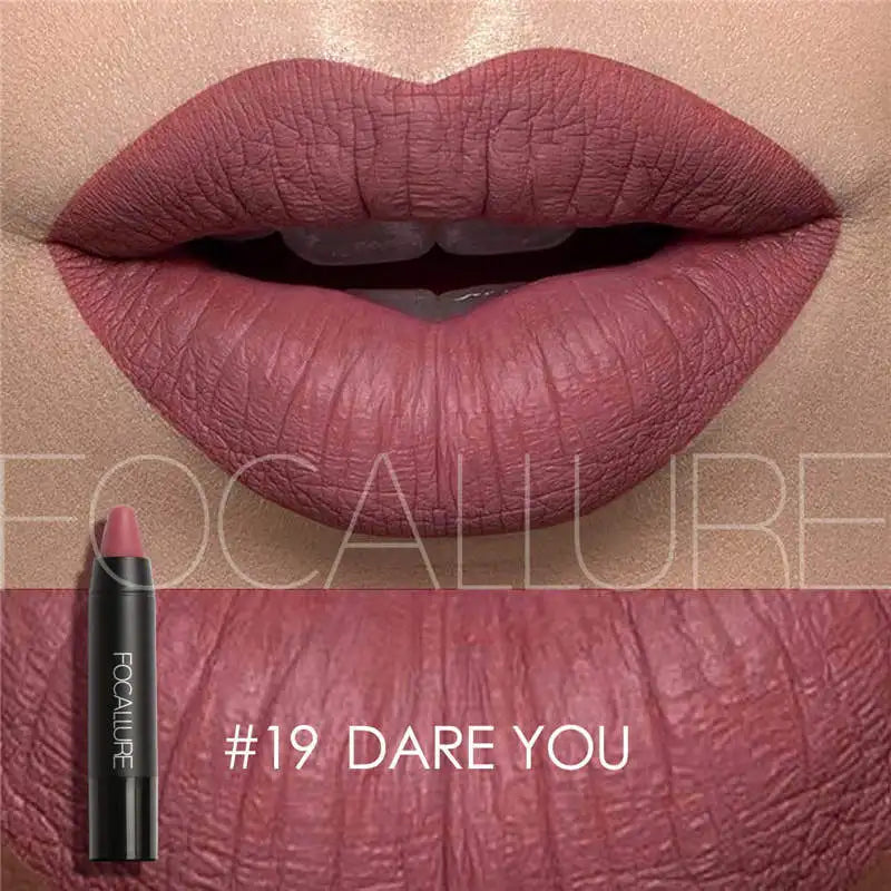 FOCALLURE Brand 19 Colors Matte Lipstick Waterproof