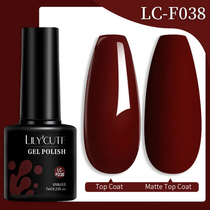 LILYCUTE Luminous Reflective Gel Nail Polish