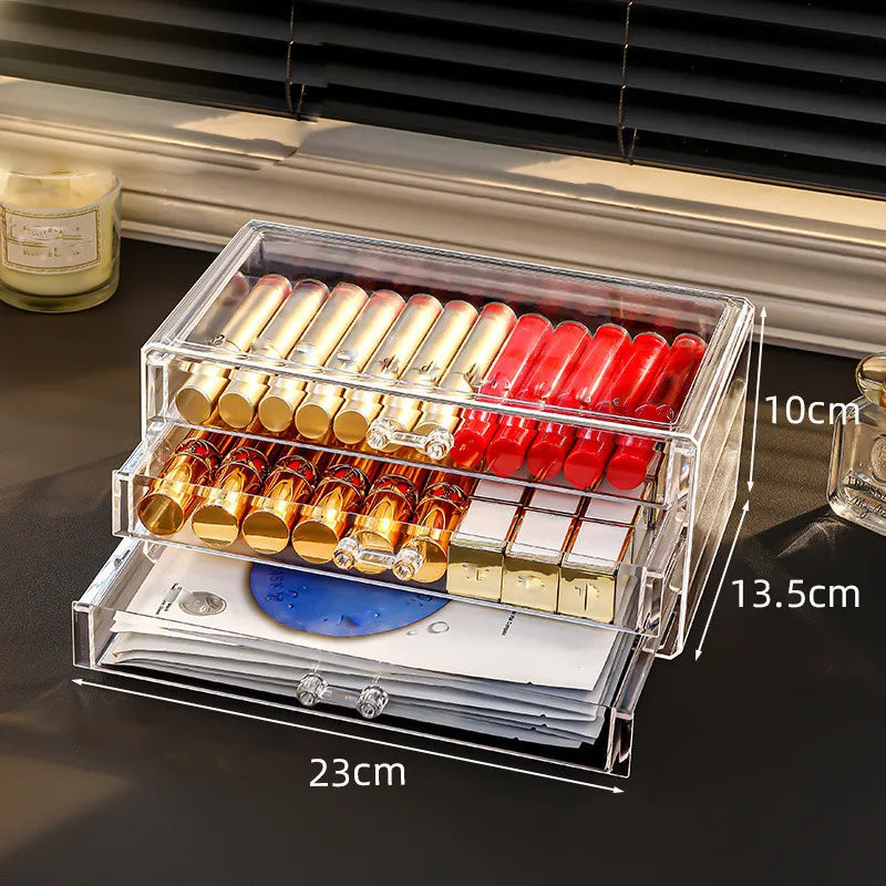 Drawer Acrylic Cosmetic Storage Box Large Capacity