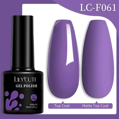 LILYCUTE Luminous Reflective Gel Nail Polish